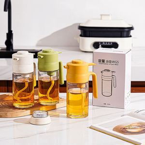 Pulvérisateur d'huile en verre anti-fuite avancé - Distributeur de cuisine 2-en-1 pour pulvérisation et versement d'huile d'olive - Product Image 3