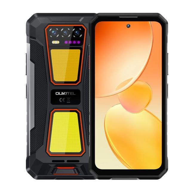 Oukitel WP58 Pro Rugged Smartphone 8GB+256GB 6.7" Helio G99 Octa Core 4G NFC IP68 Waterproof Shockproof Outdoor Mobile Phone
