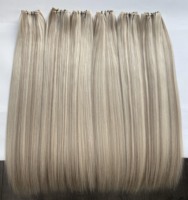 Extensions de cheveux Genius Weft, volume longue durée, fusion sans couture, port confortable, choix privilégié des stylistes professionnels
