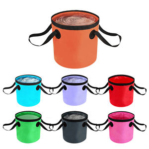 Lavabo Plegable Portátil de Alta Calidad, Impermeable, de 10L, para Camping, <span class=keywords><strong>Escalada</strong></span>, y Cubo de Pesca - Product Image 1