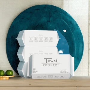100% serviettes en papier <span class=keywords><strong>non</strong></span> tissées jetables en coton à séchage rapide pour un usage domestique débarbouillettes <span class=keywords><strong>de</strong></span> bain solides pour le démaquillage - Product Image 3