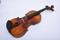 Violon professionnel en érable taille 4/4, finition naturelle brillante de qualité supérieure, modèle Tiger Flame, pour performance orchestrale et vente en gros