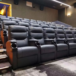 Fauteuil <span class=keywords><strong>de</strong></span> cinéma commercial en cuir, fauteuils <span class=keywords><strong>de</strong></span> salle <span class=keywords><strong>de</strong></span> cinéma, mécanisme d'inclinaison électrique, fauteuil <span class=keywords><strong>de</strong></span> cinéma VIP - Product Image 1