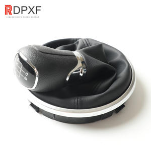 Accessoires de style automobile pour Skoda <span class=keywords><strong>Fabia</strong></span> II MK2 <span class=keywords><strong>Combi</strong></span> <span class=keywords><strong>Scout</strong></span> 2007-2014, modèle Octavia, pommeau de levier de vitesse, housse de protection du levier de vitesse. - Product Image 5