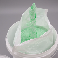 Lingettes dégraissantes industrielles OEM en grand rouleau, 800 feuilles, multi-usages, pour le nettoyage des mains, de l'huile et de la graisse, lingettes humides pour atelier