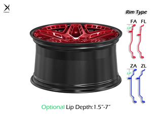Ruedas de aleación forjadas personalizadas de 2 piezas 6061 T6 Performance para <span class=keywords><strong>BMW</strong></span> Rolls Royce Compatible New Condition 40mm ET 98mm Pasajero - Product Image 3
