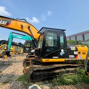 จัดส่งฟรี รถขุดไฮดรอลิกแบบตีนตะขาบมือสอง Caterpillar CAT320D2 ขนาด 20 ตัน คุณภาพสูง สำหรับงานวิศวกรรม - Product Image 1