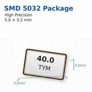 Unidad <span class=keywords><strong>de</strong></span> Cristal <span class=keywords><strong>de</strong></span> Alta Precisión y Bajo ESR <span class=keywords><strong>de</strong></span> 40MHz SMD 5032 para Dispositivos <span class=keywords><strong>de</strong></span> <span class=keywords><strong>Comunicación</strong></span> - Product Image 3