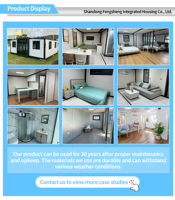 Maison conteneur modulaire pliable et extensible prête à l'emploi de 20, 30 et 40 pieds pour mini-maison préfabriquée
