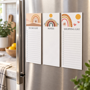 Pizarra Adhesiva Multifuncional para Refrigerador, Ecológica y Familiar, Superficie Duradera, Fuerte Adhesión, Cualquier Forma, Paquete de Varias Piezas - Product Image 1