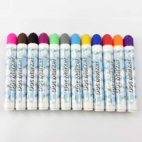Lot de 12 Marqueurs Jumbo Bingo Vibrants Non Toxiques 15ml – Stylos à Pointe Feutre Lavables pour Événements Bingo, Jeux et Fêtes