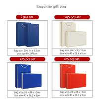 Coffret cadeau de luxe avec logo personnalisé Cadeau promotionnel Accessoire de bureau Cadeau d'entreprise pour hommes et femmes Carnet d'entreprise Cadeau d'affaires
