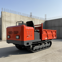 Camion benne sur chenilles diesel tout-terrain de 2 tonnes, grande capacité, haute qualité, certifié