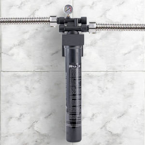 فلتر مياه بلاستيكي يدوي PACF بسعة 20 بوصة وتدفق 10 لتر في الدقيقة للمنزل بأكمله والاستخدام التجاري، عالي السعة لإزالة الرواسب والكلور - Product Image 1