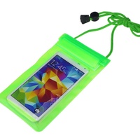 Funda Protectora Transparente para Teléfono con Cordón para el Cuello, Resistente al Agua, al Polvo y a los Golpes, con Logotipo Personalizado, Pintura UV, TPU+PC PVC, Protección de 360 Grados