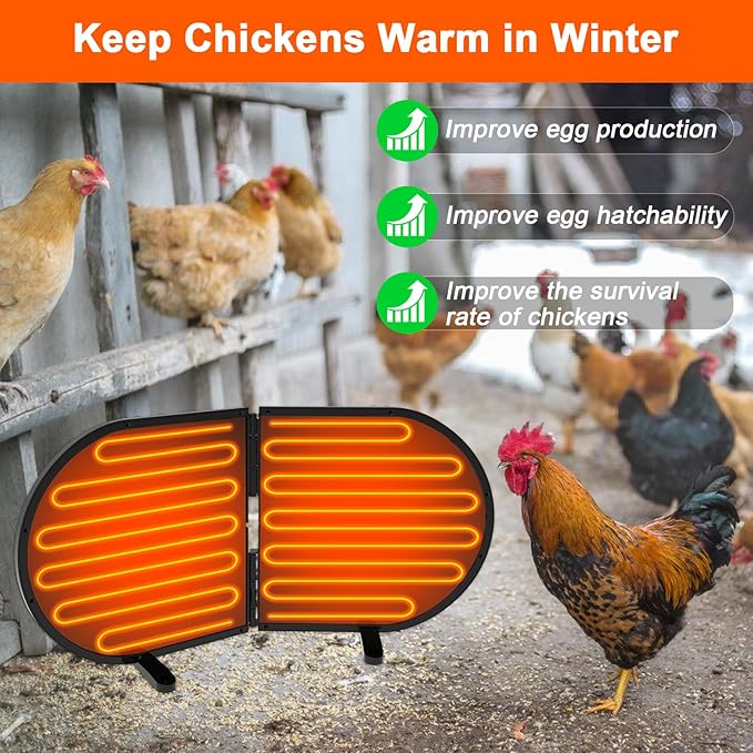 heating plate for poultry