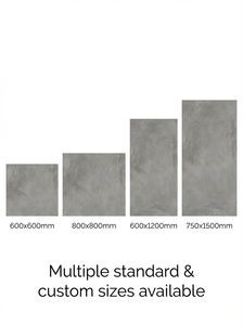 <span class=keywords><strong>Carrelage</strong></span> en micro-ciment pour projet de construction, 750x1500mm, aspect ciment, résistant à l'eau, pour murs et sols de villa - Product Image 4
