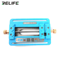 RELIFE RL-601F Outil de fixation pour l'élimination de la colle des puces de carte mère, pour téléphone Android, IC, CPU, pince à double roulement