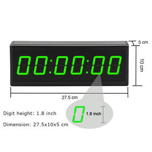 Timer Countdown Digital LED Premium CHEETIE dengan Buzzer untuk Malam Permainan, Aktivitas Kelas Industri - Product Image 2