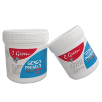 Gesso Acrylique Non Toxique de Qualité Supérieure 500ml 3 Couleurs pour Papier & Toile Fabriqué en Chine