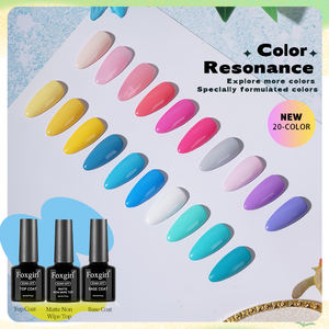 Ransheng Nail <span class=keywords><strong>Foxgirl</strong></span> Gel Polish Kit 3 Step Gel Polish Set UV Gel Nail Beauty Salon Private Label Nail Fashion Salon de beauté - Product Image 3
