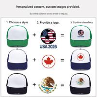 Gorra de malla impermeable para hombre con diseño de bandera de EE. UU. bordada a mano, estilo deportivo urbano, 2026 USA Truck