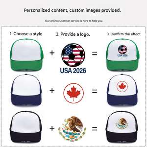 Gorra de malla para camionero con diseño de bandera estadounidense para hombre, 2026 - Product Image 5