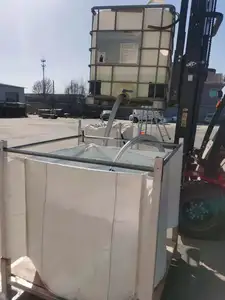 1000L Flexibele Ibc Tank Fittingen Met Pe Liner Tas Voor Vloeibare Ibc Plastic Tank