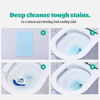Feuilles nettoyantes pour toilettes KELEE, solubles dans l'eau, à dissolution rapide, écologiques, pour le nettoyage de la cuvette des toilettes