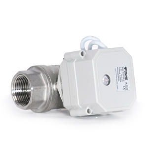 Válvula moduladora de válvula eléctrica proporcional 0-5V entrada SS304 de bola de 2 vías 1/2 DN15 V - Product Image 4