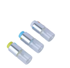 Bouteille en verre à double compartiment avec bouchon à vis pour poudre lyophilisée et essence liquide, la plus vendue - Product Image 5