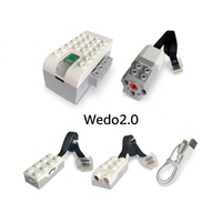 Module moteur et capteur Wedo 2.0 compatible avec la programmation LEGO 45300, matériel pédagogique électrique