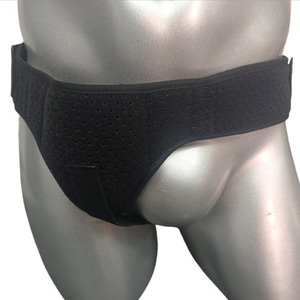 Cinturón de Neopreno OEM para <span class=keywords><strong>Hernia</strong></span>, para Hombres y Mujeres |   Faja Abdominal Transpirable con Almohadillas de Compresión, Ajustable - Product Image 5