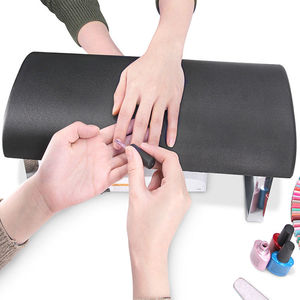 Support de manucure et pédicure 2-en-1 en cuir PU grande taille pour salon professionnel – Vente en gros usine - Product Image 5