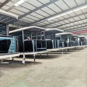 Mobile Aluminum Villa Prefabricated Finished Modular Integrated House Office Building Assembled Movable Board House - Product Image 3