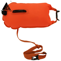 Boya de Entrenamiento de natación personalizada para adultos, boya de seguridad de nailon de 20L y 28L, para agua abierta, precio de fábrica