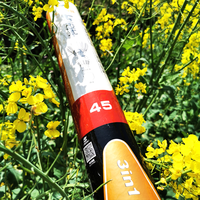 Volant de badminton professionnel Dmantis D45 avec plumes d'oie flexibles, durable, stable et équilibré pour l'entraînement et le jeu sportif