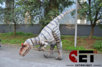Costume de dinosaure mécanique réaliste fait main, dinosaure artificiel Cetdino Zigong, costumes de dinosaures animatroniques très demandés