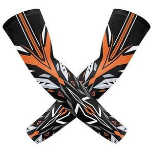 Mangas de compresión deportivas personalizadas con protección UV y refrigeración para hombre, transpirables y ligeras, para cubrir tatuajes. - Product Image 3
