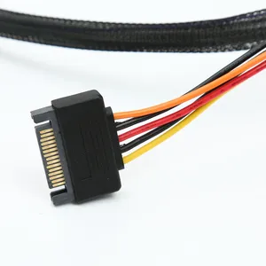 WP-B23-0026T 연결 어댑터 확장 데이터 케이블 sff Oculink SFF 8611 8X to U.2 8639 및 2 16Gbps PCI-E 확장 어레이 카드