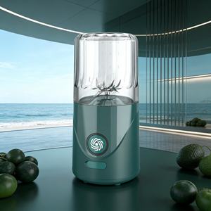 Blender portable 260 ml à faible bruit et étanche avec lame SUS304, mode turbo, rechargeable par USB, sans BPA, pour smoothies en voiture - Product Image 1
