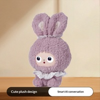 Peluche Éducative IA pour Enfants 8-13 Ans, Design Doux, Hauteur 31-50cm, Anti-Stress en Maille, Emballage Cadeau