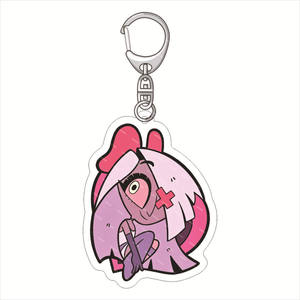 13 Estilos de Llaveros de Dibujos Animados, Hazbin Hotel, Vaggie, <span class=keywords><strong>Charlie</strong></span>, Joyería, Manualidades de Plástico, Colgante Acrílico, Llaveros de Anime - Product Image 5