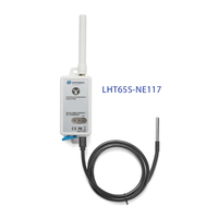 Capteur de température et d'humidité Dragino LHT65S LoRaWAN avec antenne externe, batterie 10 ans, enregistreur de données hors ligne, enregistreur IoT industriel