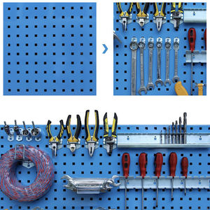 Présentoir de quincaillerie en métal personnalisé pour magasin d'accessoires de vente au détail Présentoir en fer forgé pour outils de plomberie - Product Image 5