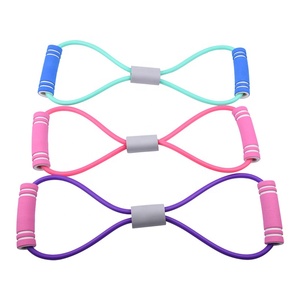 Figura 8 fascia di resistenza Fitness con manici fasce elastiche per <span class=keywords><strong>braccia</strong></span> e spalle da <span class=keywords><strong>allenamento</strong></span> - Product Image 1