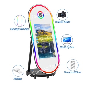 Appareil <span class=keywords><strong>photo</strong></span> miroir magique - Imprime rapidement des photos et offre des accessoires portables pour fêtes - Product Image 1