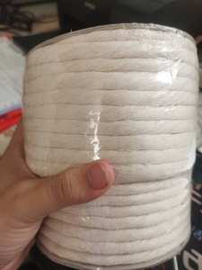 Vente en gros d'usine de <span class=keywords><strong>cordon</strong></span> de décoration DIY 3mm simple brin corde coton macramé - Product Image 6