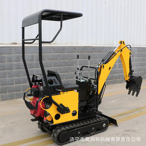 Mini-excavatrice de 10 tonnes, type chenilles, fonctionnement hydraulique, facile à utiliser pour les petits projets de construction - Product Image 1