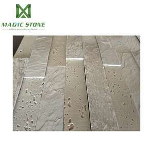 Interior Flexible bricolaje decoración rayas de 3D suave cerámica piedra auto-adhesivo tejas de arcilla - Product Image 5